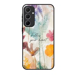 QRIOH Grace Garden Printed Sleek & Lightweight Silicone Samsung Galaxy A35 5G Back Case-picture-2