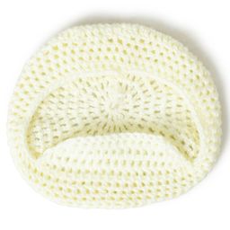 Funkrafts Woollen Pack Of 2 Solid Self Design Beanie Caps - Grey & Off White image 5