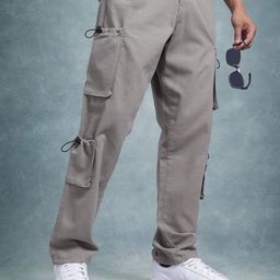 The Roadster Life Co. Men Pure Cotton Cargos-image-68