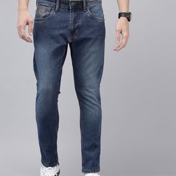 U.S. Polo Assn. Denim Co. Men Henry Cropped Skinny Fit Light Fade Stretchable Jeans-image-11