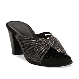 Eridani Women's Jeda Black Casual Sandals-image-52