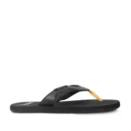 Puma Men's Breeze V6 One8 IDP Jet Black Flip Flops-image-6