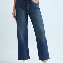U.S. Polo Assn. Blue Relaxed Fit High Rise Jeans-image-55