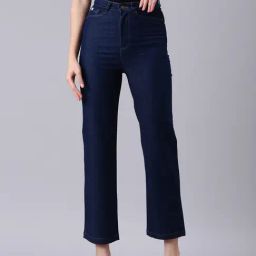 showoffff SHOWOFF Dark Blue Denim Mid Rise Jeans-picture-19