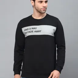 Rigo Black Round Neck Sweatshirt-image-87
