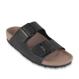 Metro Women's Black Casual Sandals-20