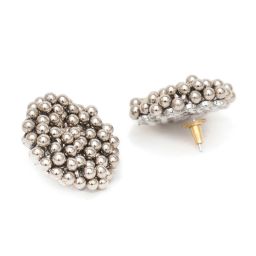 Karatcart Handcrafted Kundan Drop & Stud Earrings - Set of 3 image 4