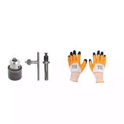 Hillgrove HGCM29M1 1200W 26mm Hammer Drill Machine with SDS Adapter Drill Chunk & 5 Pcs SDS Plus Bits Set image 3