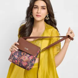 ZOUK Multicolor Printed Cross Body Bag image 1