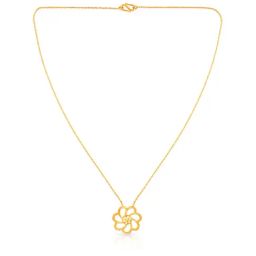 Malabar Gold & Diamonds BIS Hallmark (916) 22k Yellow Gold Necklace For Women, Choker Necklace-image-1