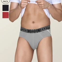 XYXX Multicolored Cotton Regular Fit Printed Briefs - Pack Of 3-picture-8