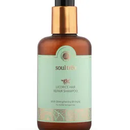SoulTree Licorice Hair Repair Shampoo with Strengthening Bhringraj - 250 ml | Ayurvedic Shampoo-picture-5