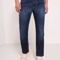SF Jeans by Pantaloons Medium Blue Cotton Slim Fit Jeans-image-54