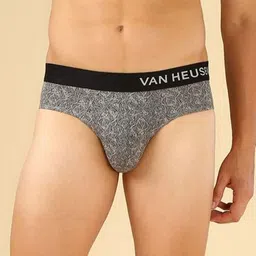 van heusen innerwear Van Heusen Pack Of 2 Printed Basic Body Defining Fit Brief- IHQEBR2C414210007 image 2
