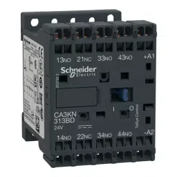 Schneider Electric TeSys 2 NO+2NC 10 A Rating 24 V DC Control Relay, CA3KN313BD-14
