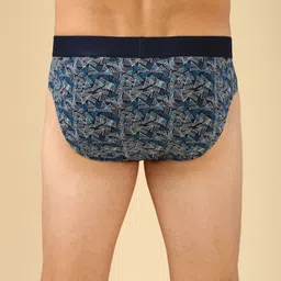 van heusen innerwear Van Heusen Pack Of 2 Printed Basic Body Defining Fit Brief- IHQEBR2C414210007 image 3