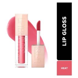 Maybelline New York Lifter Gloss, Tinted Lip Gloss With Hyaluronic Acid, Heat - 5.4 ml-25