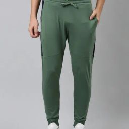 Dixcy Scott Originals Green Cotton Regular Fit Joggers-image-38