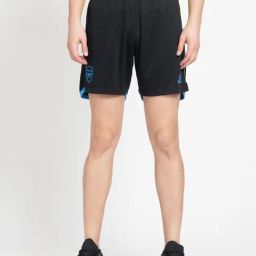 Adidas Black Regular Fit Printed Shorts-19