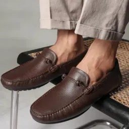 Rare Rabbit Men's Brown Loafers-image-91