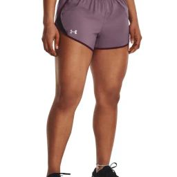 UNDER ARMOUR Purple Mid Rise Sports Shorts-image-41