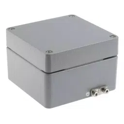 RS PRO Aluminium Enclosure IP66 IP67 IP68 IK09 140 x 140 x 90mm, 1901873-15