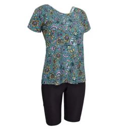 NABAIJI By Decathlon Multicolored Printed Swimsuit-image-51