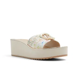 ALDO Women Printed Wedge Heels Sandals-picture-18
