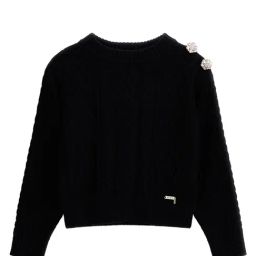 Guess Kids Jet Black A996 Regular Fit Sweater-image-42