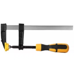 Deli F Clamp A3 Steel Black & Yellow 120x800 mm with Comfortable Handle, DL111280-48