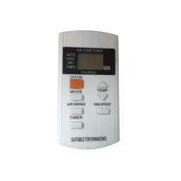 KP AC Remote Control for Panasonic Split AC 44 A with Infrared Display White, syma90-32