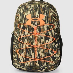 UNDER ARMOUR Unisex Camouflaged Water Repellent Hustle Sport Backpack-12