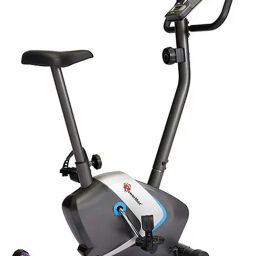 PowerMax Fitness BU-350 Upright Bike (Black)-1