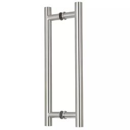 GEZE Stainless Steel 304 H Type Pull Handle Size EE 250 CC 190 25 mm and 10-90 mm Door Thickness, 8115403 (Set of 2)-image-92
