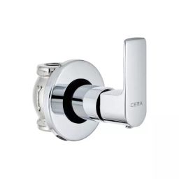 CERA Chelsea Quarter Turn Stop Cock Exposed Part for 15 mm Pipe Line with Inner Head, F1016351-19
