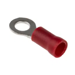 RS PRO Insulated Ring Terminal M4 Stud Size 0.5 mm² to 1.5 mm² Wire Size Red, 534216 image 3