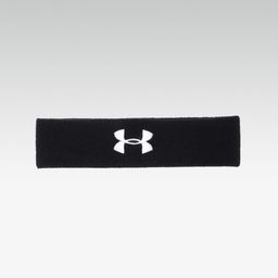UNDER ARMOUR Men Black Performance Headband with Embroidered Detail-image-40