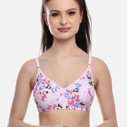 FIMS: Fashion is my Style Pink Floral Print Everyday Bra-image-68