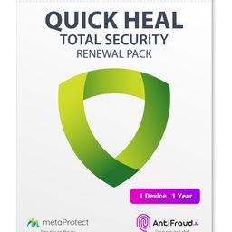 Quick heal Upgrade Total Security Regular 1 User (1yr) image 1