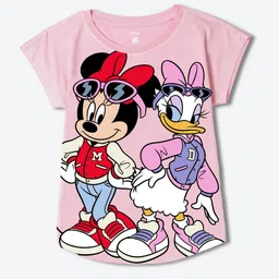 YK Disney Girls Cartoon Characters Printed Top-10