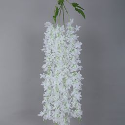 Arick Decor Artificial Wisteria Flowers - White-picture-28