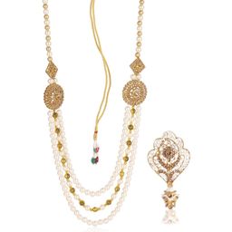 JIYANSHI FASHION Men White Jewellery Set-53