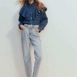 H&M Straight High Ankle Jeans-image-66