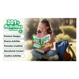gowoo 201+ Activities for Kids  Learning activity book for kids, Kids activity book, Early Learning activities for Children, Mazes, Matching games, Hide and seek,  All about me, Join the dots | Pack of 2 activity books. image 4