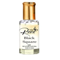 THE RUPAWAT Perfumery House Black Square Natural & Alcohol Free Attar - 12 ml-image-4