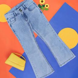 Pantaloons Junior Kids Blue Cotton Regular Fit Jeans-picture-35