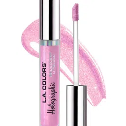 L.A. Colors Holographic Iridescent Lip Gloss Sugared - 4 gm image 1