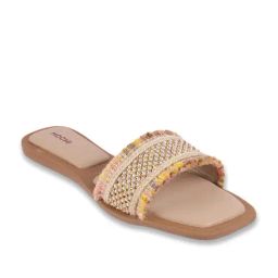 Mochi Women's Beige Casual Sandals-image-95