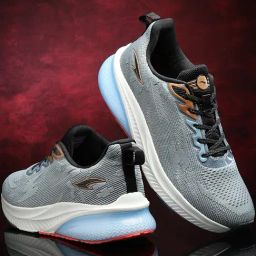 Asian Men's Blue Running Shoes-image-90