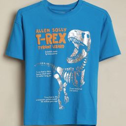 Allen Solly Junior Boys Graphic Printed Crew Neck Regular Fit T-shirt-picture-32
